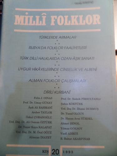 Milli Folklor 1993 / 20