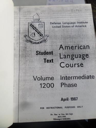 American Language Course İntermediate Phase - Student Text Volume 1200