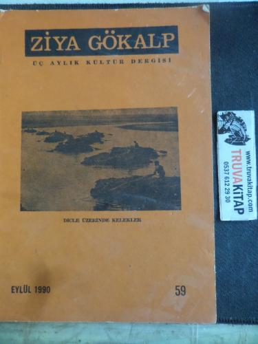 Ziya Gökalp Üç Aylık Kültür Dergisi 1990 / 59