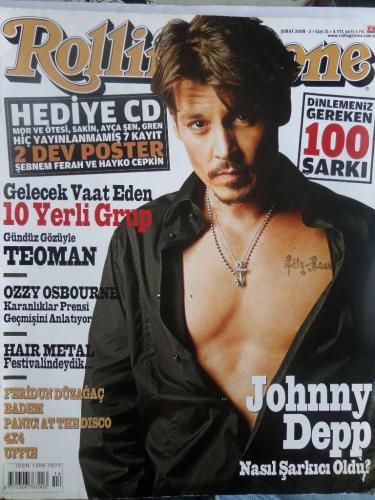 Rolling Stone 2008 / 21 - Johnny Deep Nasıl Şarkıcı Oldu? (poster ilav