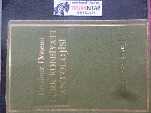 Tanzimat Dönemi Türk Edebiyatı Antolojisi