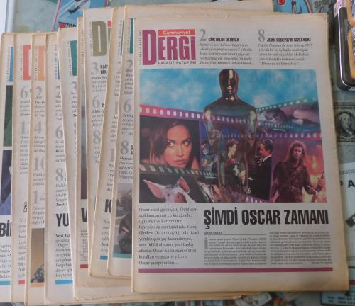 Cumhuriyet Dergi Pazar Eki 1996 / 522-523-524-525-526-527-528-529-530-531 (10 Adet)