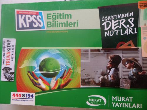 KPSS Eğitim Bilimleri Öğretmenin Ders Notları