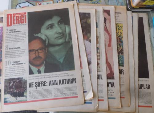 Cumhuriyet Dergi Pazar Eki 1996 / 534-535-536-537-538-539-540-541-542-543 (10 Adet)
