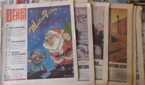 Cumhuriyet Dergi Pazar Eki 1995 / 458-459-460-464-465-466-468-521-469-471 (10 Adet)