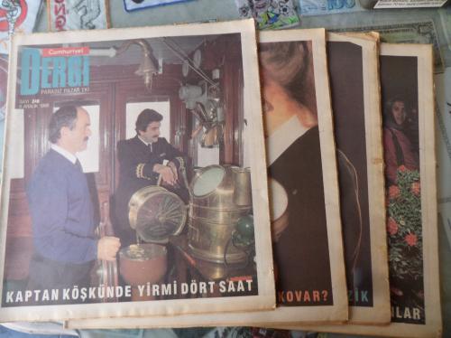Cumhuriyet Dergi Pazar Eki 1990 / 248-249-250-251 (4 Adet)