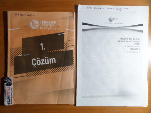 YDS Denemeleri - The English Central / 10 Deneme YDS Denemeleri - The English Central / 10 Deneme