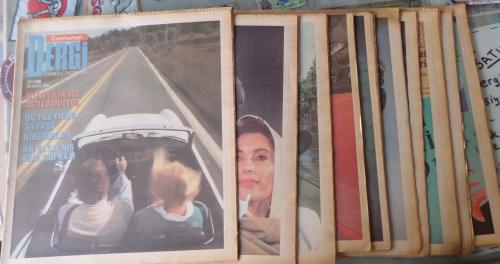 Cumhuriyet Dergi Pazar Eki 1991 / 268-270-271-273-274-275-276-277-280-281 (10 Adet)
