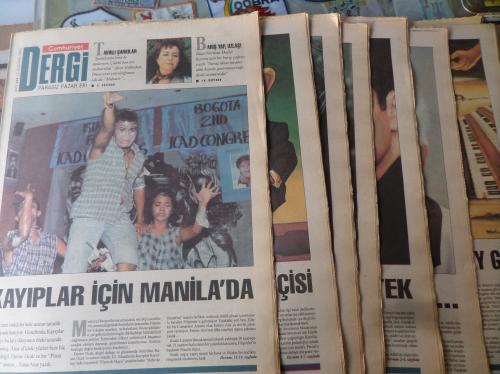 Cumhuriyet Dergi Pazar Eki 1999 / 690-691-692-693-694-695-696-697-698-707 (10 Adet)