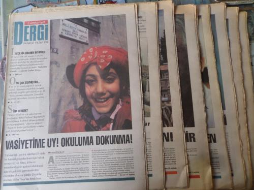 Cumhuriyet Dergi Pazar Eki 1999 / 680-681-682-683-684-685-686-687-688-689 (10 Adet)