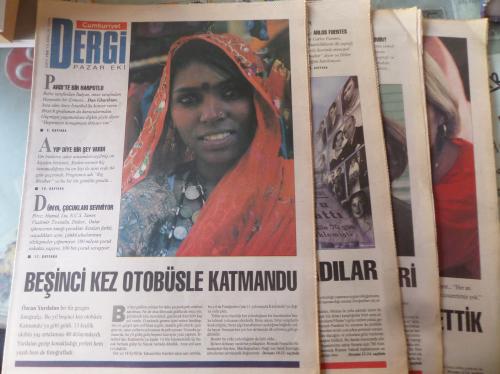 Cumhuriyet Dergi Pazar Eki 2000 / 768-769-770-771 (4 Dergi)