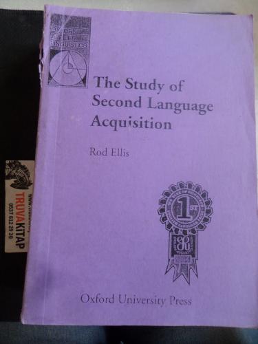 The Study of Second Language Acquisition* Rod Ellis