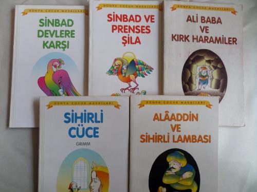 Dünya Çocuk Masalları / 5 Adet