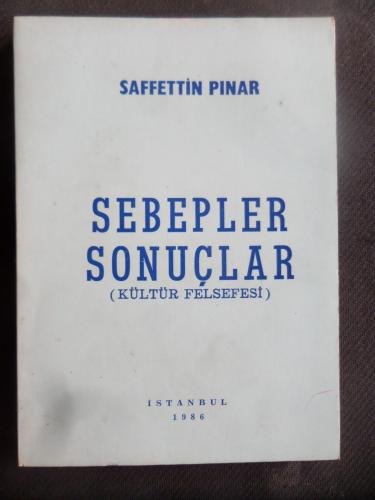Sebepler Sonuçlar (Kültür Felsefesi)
