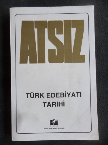 Türk Edebiyatı Tarihi Hüseyin Nihal Atsız