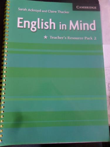 English İn Mind Teacher's Resource Pack - 2 Claire Thacker