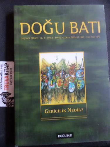 Doğu Batı Düşünce Dergisi 1998 / 3