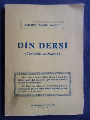 Din Dersleri (Temizlk ve Namaz)