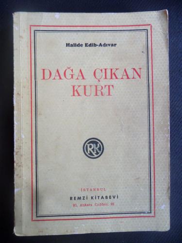 Dağa Çıkan Kurt Halide Edip Adıvar