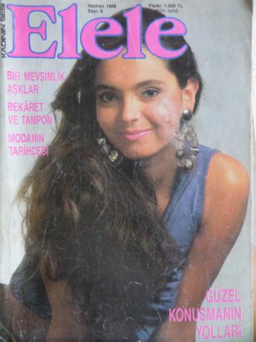 Elele Dergisi 1988 / 6 - Suna Erkut