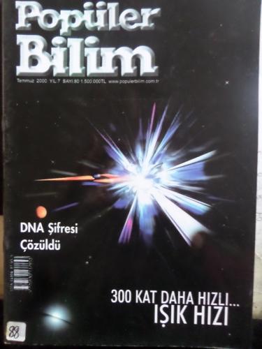 Popüler Bilim 2000 / 80 - 300 Kat Daha Hızlı Işık Hızı