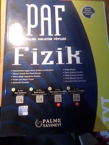 PAF TYT Fizik Mahmut Pala