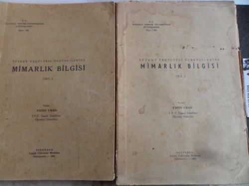 Mimarlık Bilgisi I-II
