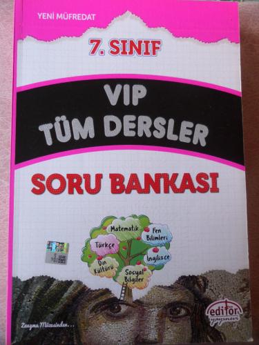 7. Sınıf Vıp Tüm Dersler Soru Bankası