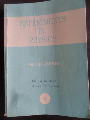 Experiments in Physics