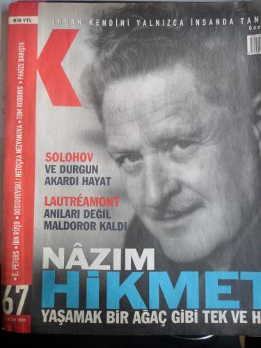 K Dergisi 2008 / 67 - Nazım Hikmet