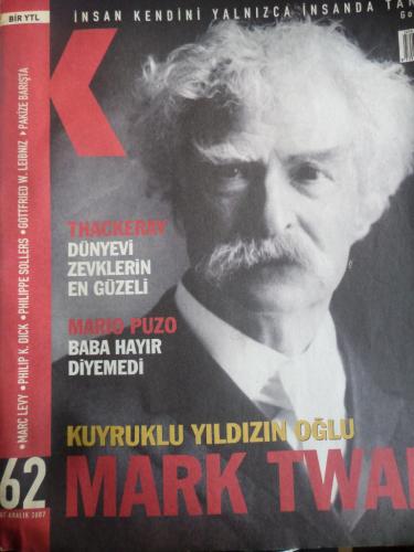 K Dergisi 2007 / 62 - Mark Twain