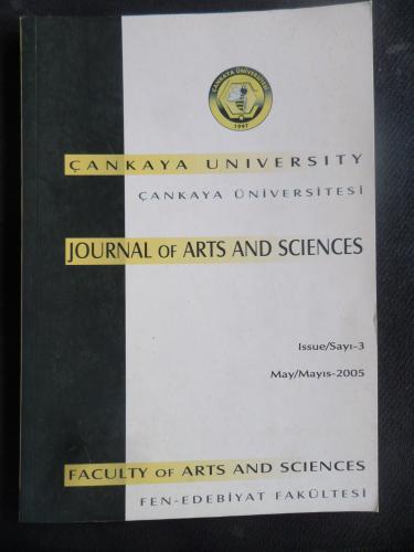 Journal Of Arts and Sciences 2005 / 3