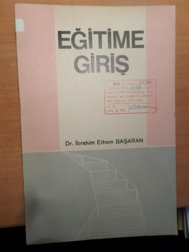 Eğitime Giriş