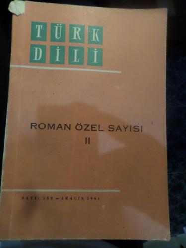 Türk Dili Dergisi 1964 / 159 Roman Özel Sayısı 2