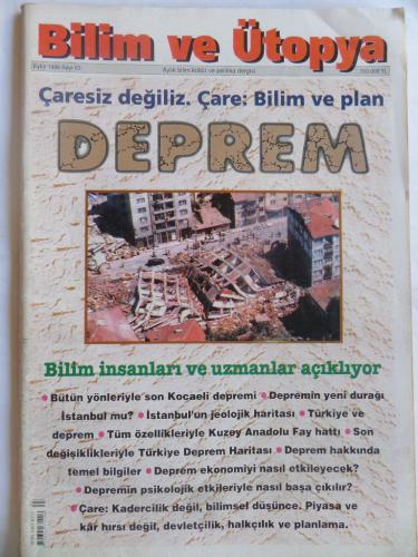 Bilim ve Ütopya 1999 / 63 - Deprem