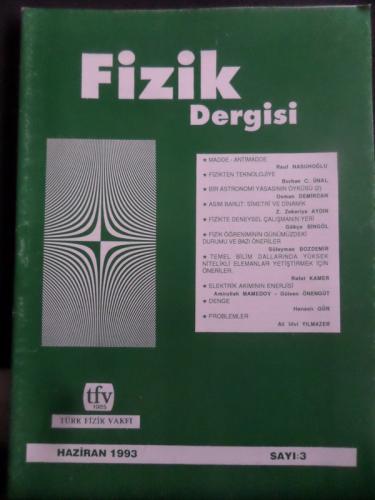 Fizik Dergisi 1993 / 3