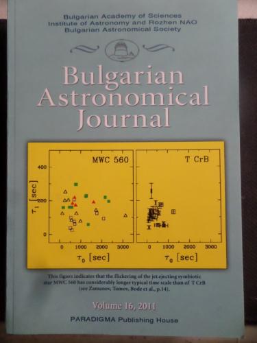 Bulgarian Astronomical Journal 2011 / 16