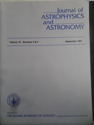 Journal Of Astrophysics and Astronomy 1997 / 2-3