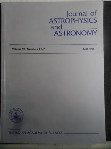 Journal Of Astrophysics and Astronomy 1998 / 1-2
