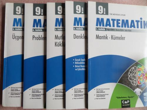 9. Sınıf Matematik Fasikülleri / 5 Adet