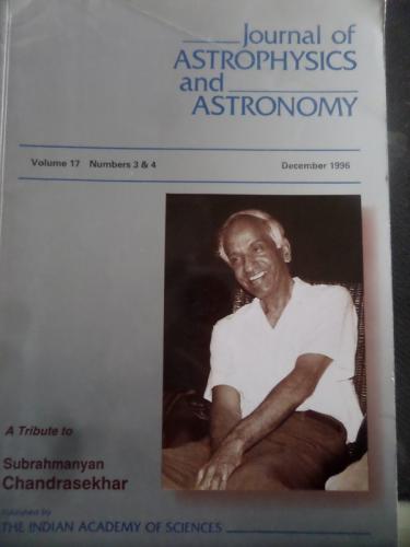 Journal Of Astrophysics and Astronomy 1996 / 3-4