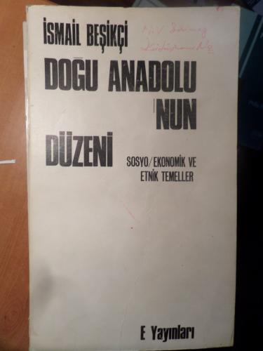 Doğu Anadolu'nun Düzeni