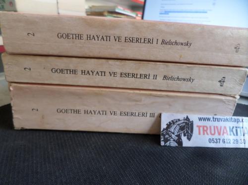 Goethe Hayatı ve Eserleri / 3 Cilt Takım