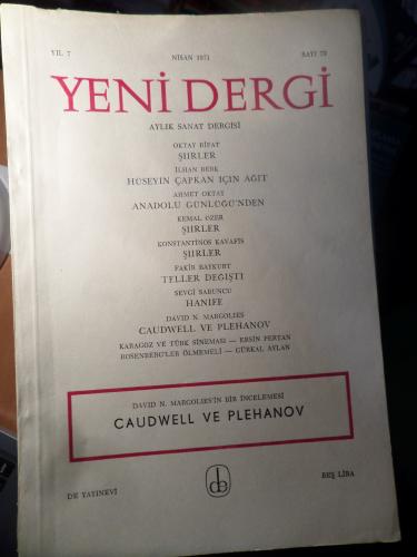 Yeni Dergi 1971 / 79