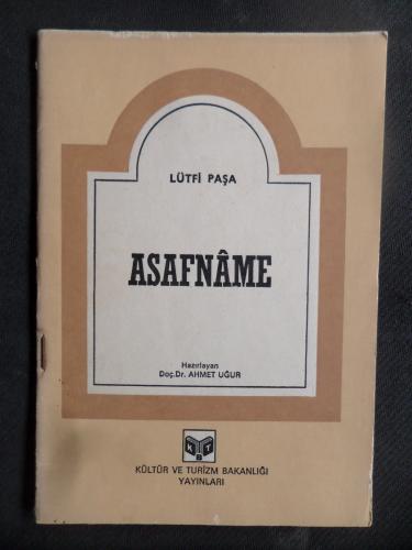 Asafname Lütfi Paşa