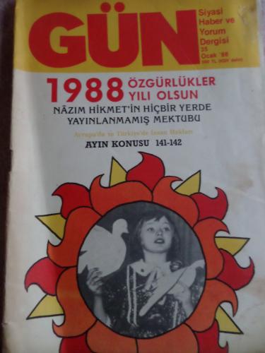 GÜN Siyasi Haber ve Yorum Dergisi 1988 / 35