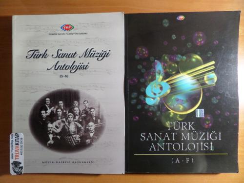 TRT Türk Sanat Müziği Antolojisi Kitapları / 2 Adet