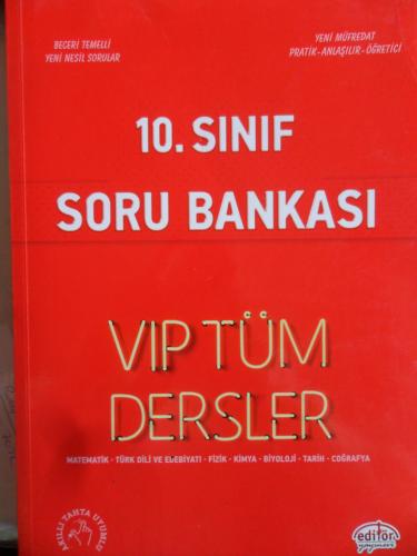 10. Sınıf Soru Bankası VIP Tüm Dersler