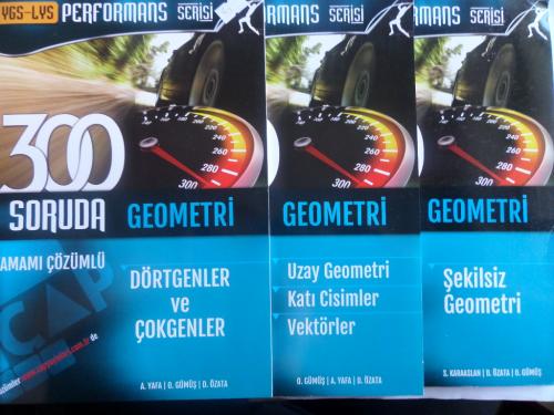 YGS - LYS Performans Serisi - 300 Soruda Geometri / 3 Adet