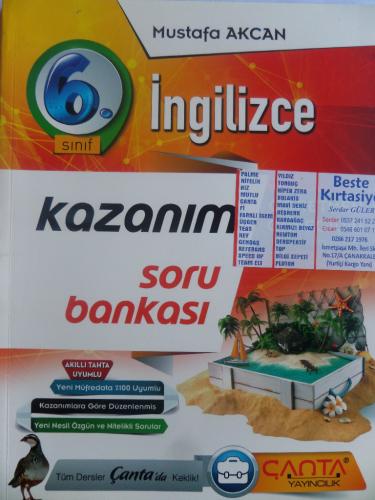 6. Sınıf İngilizce Kazanım Soru Bankası